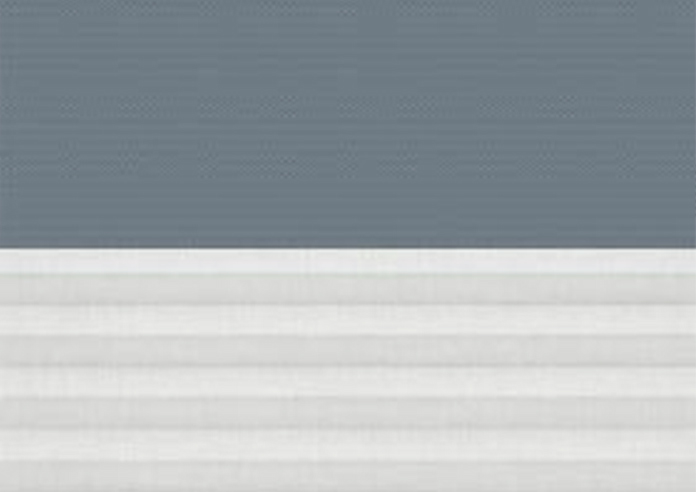 Duo Blind (Blackout), 4581 Dark Petrol & 1016 White - VELUX Loft Blind - Image 4